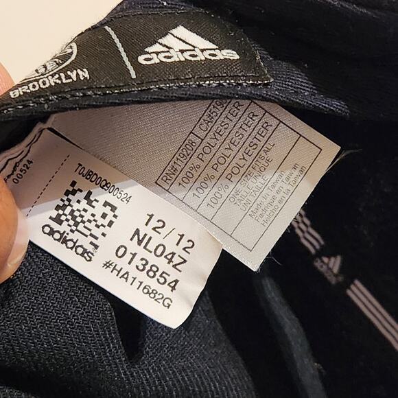 Adidas Brooklyn Nets New Era NBA Black Snapback Adjustable Hat Cap Basketball - Picture 6 of 7